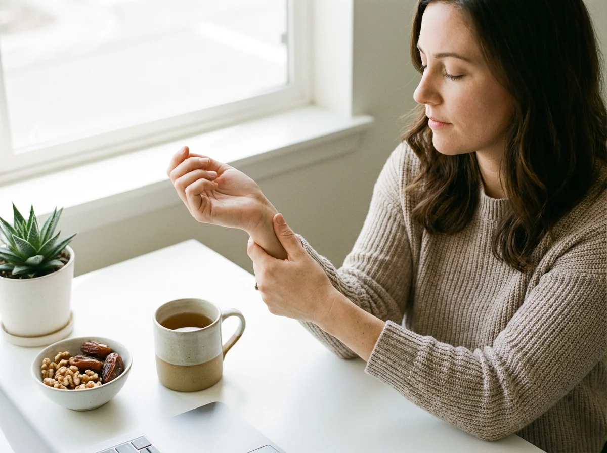 Office worker TCM wellness break