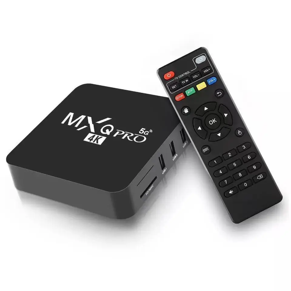 

MX Q PRO 5G Smart Box Android 9.0 Quad Core RK3228H 4K HD Set Top Box Media Player High Resolution