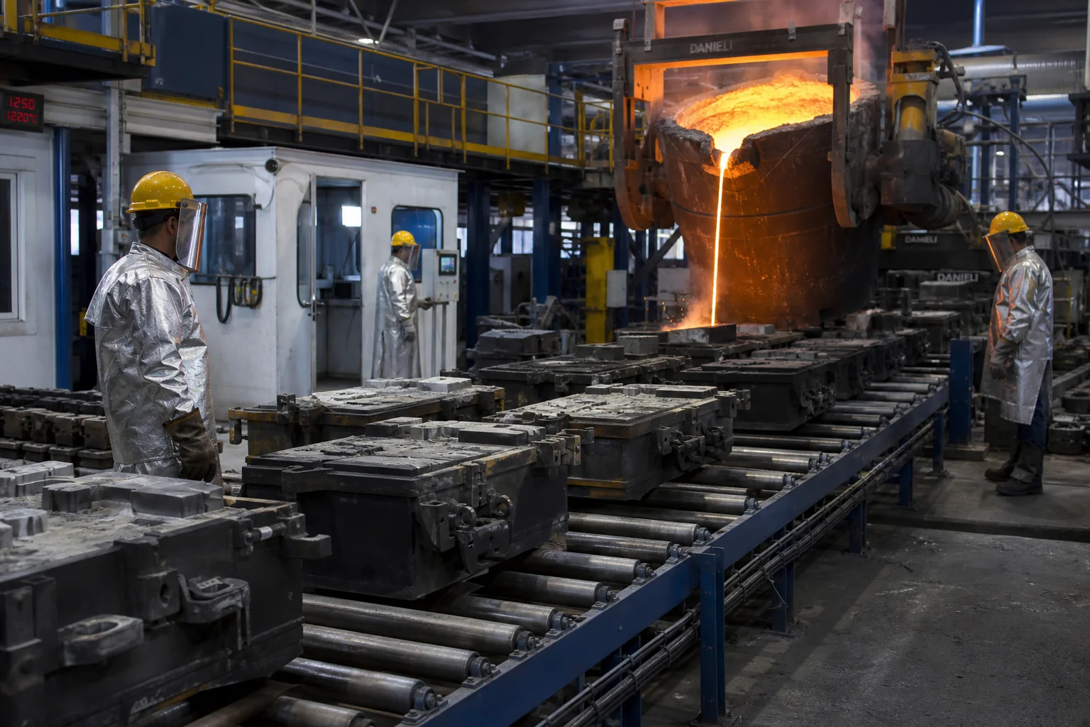 CNC horizontal boring and milling machine precision machining axle journal pedestal jaws of bolster
