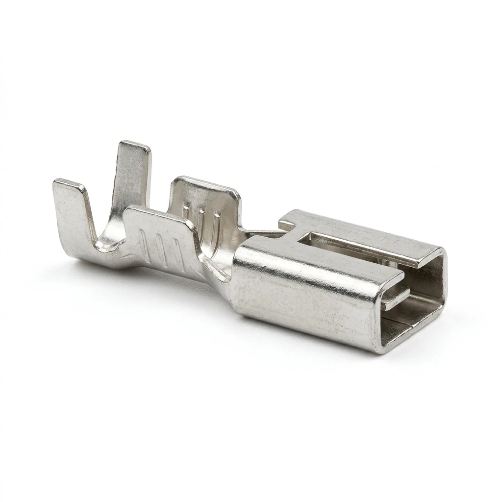 Brass crimp terminal