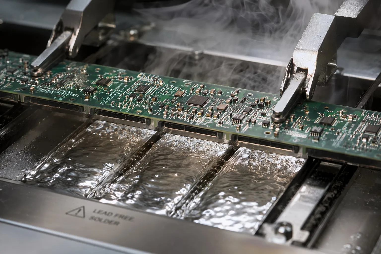 Dual-Wave Soldering Precision