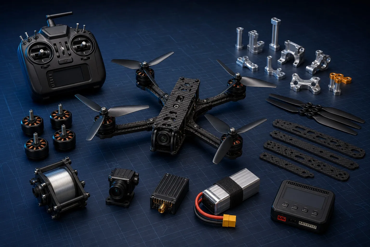 Drone, controller and product accessories