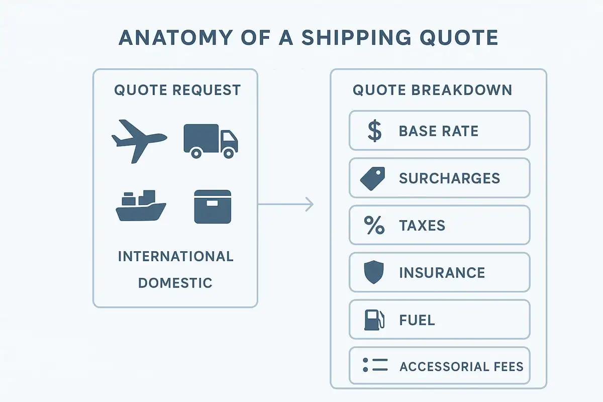 Professional Logistics Management for Custom Shipping Quote and Delivery Policy