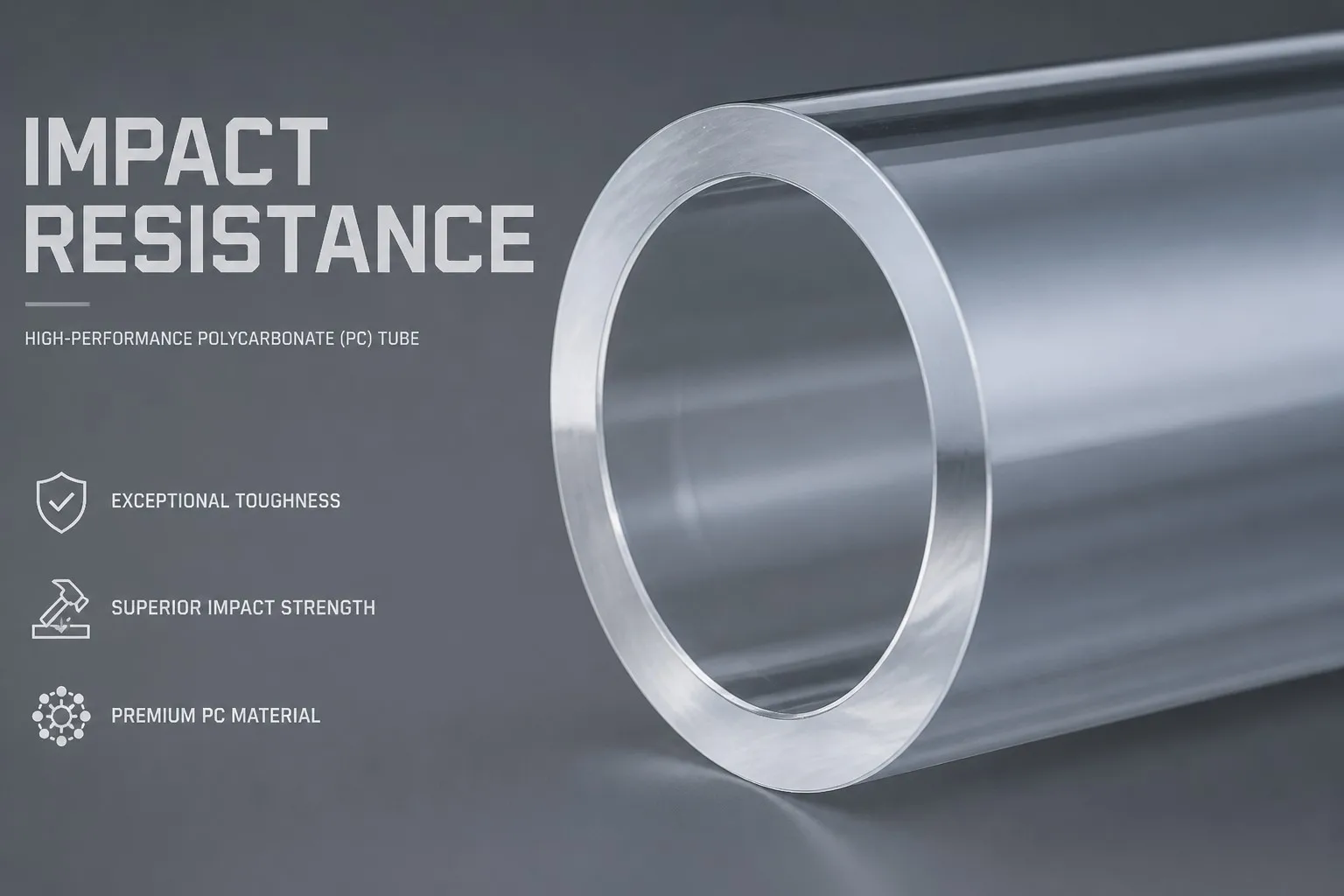 PC Tube Impact Resistance Detail