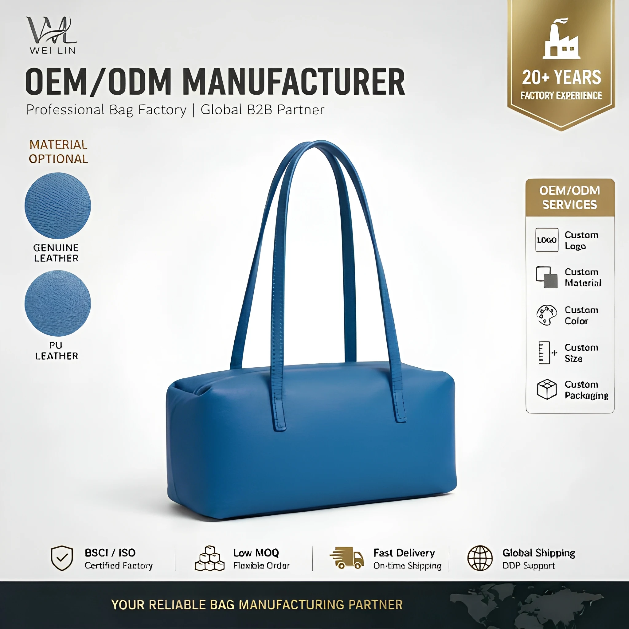 Korean Style Leather Shell Mini Bag