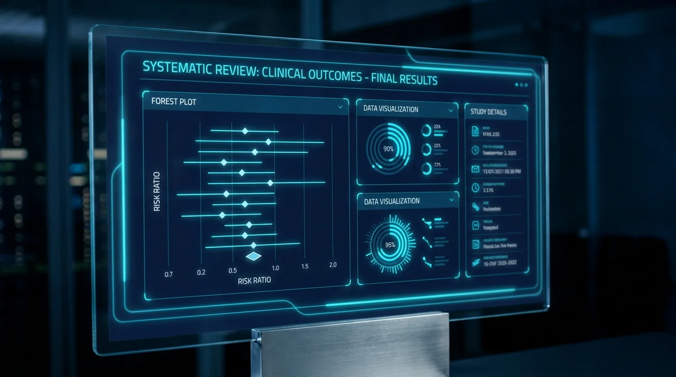 Systematic Review Dashboard Visualization