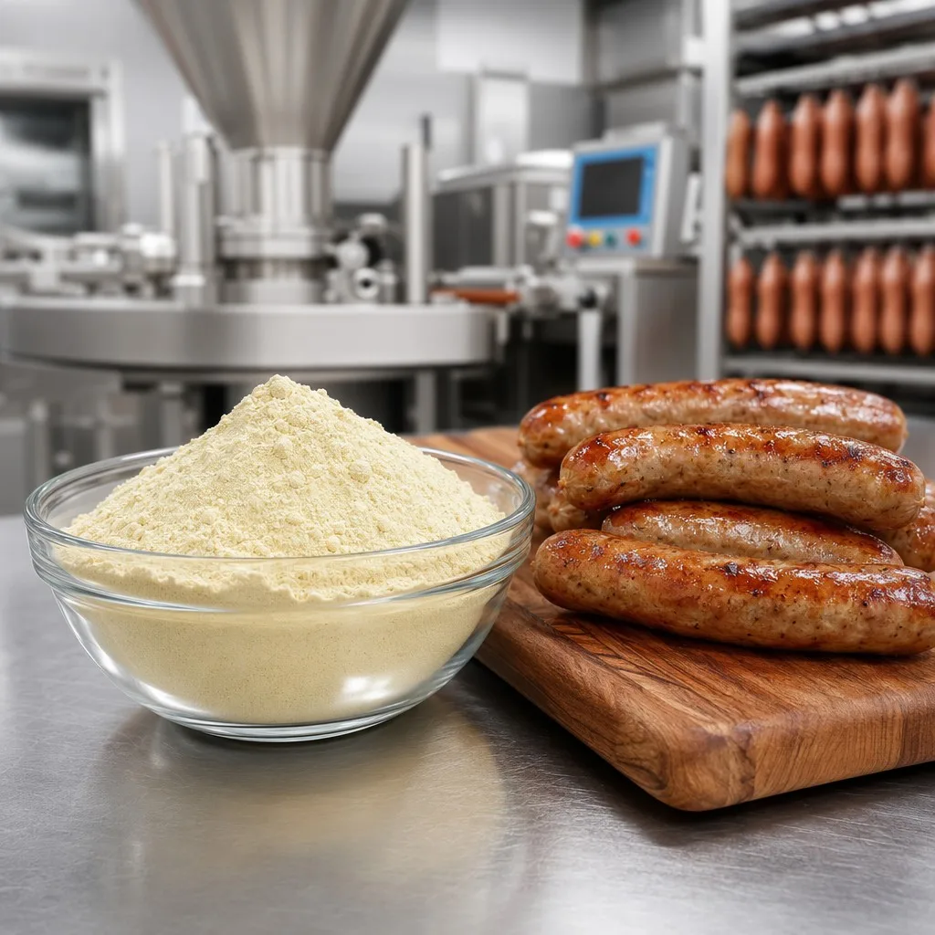 Functional Protein Application in Sausage Processing