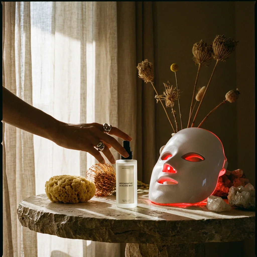 Regenerative Skincare Ibiza 2026 | Wild-Minimalist Beauty Red Light Therapy SAINT DLOVE