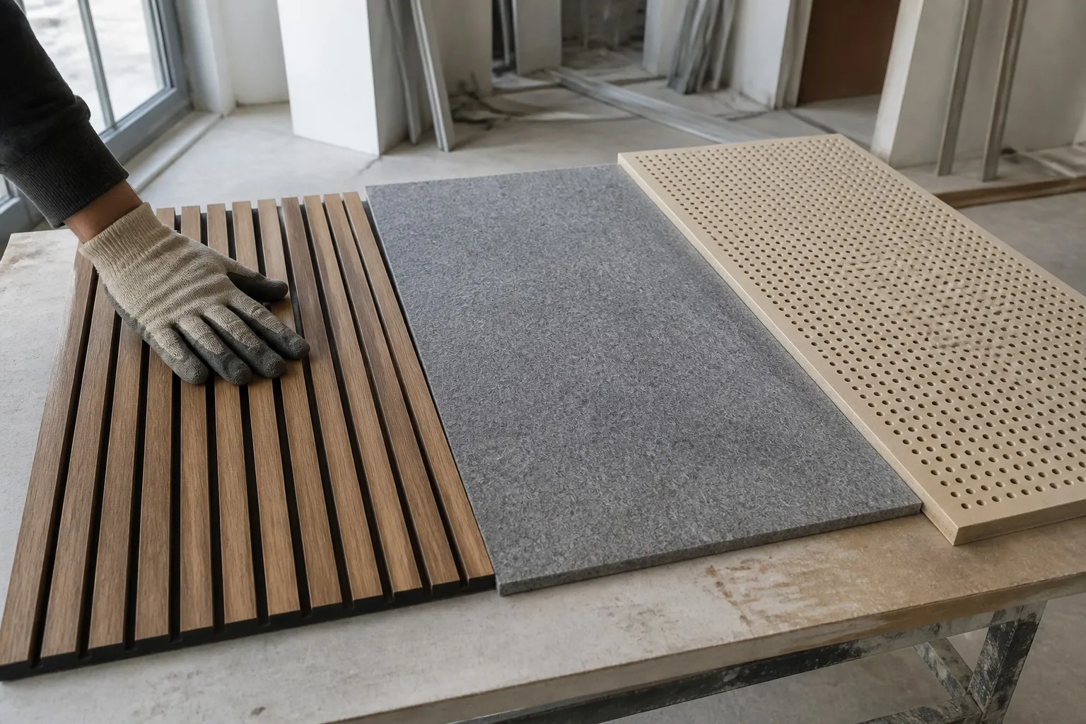 identify surfaces before you clean acoustic panels