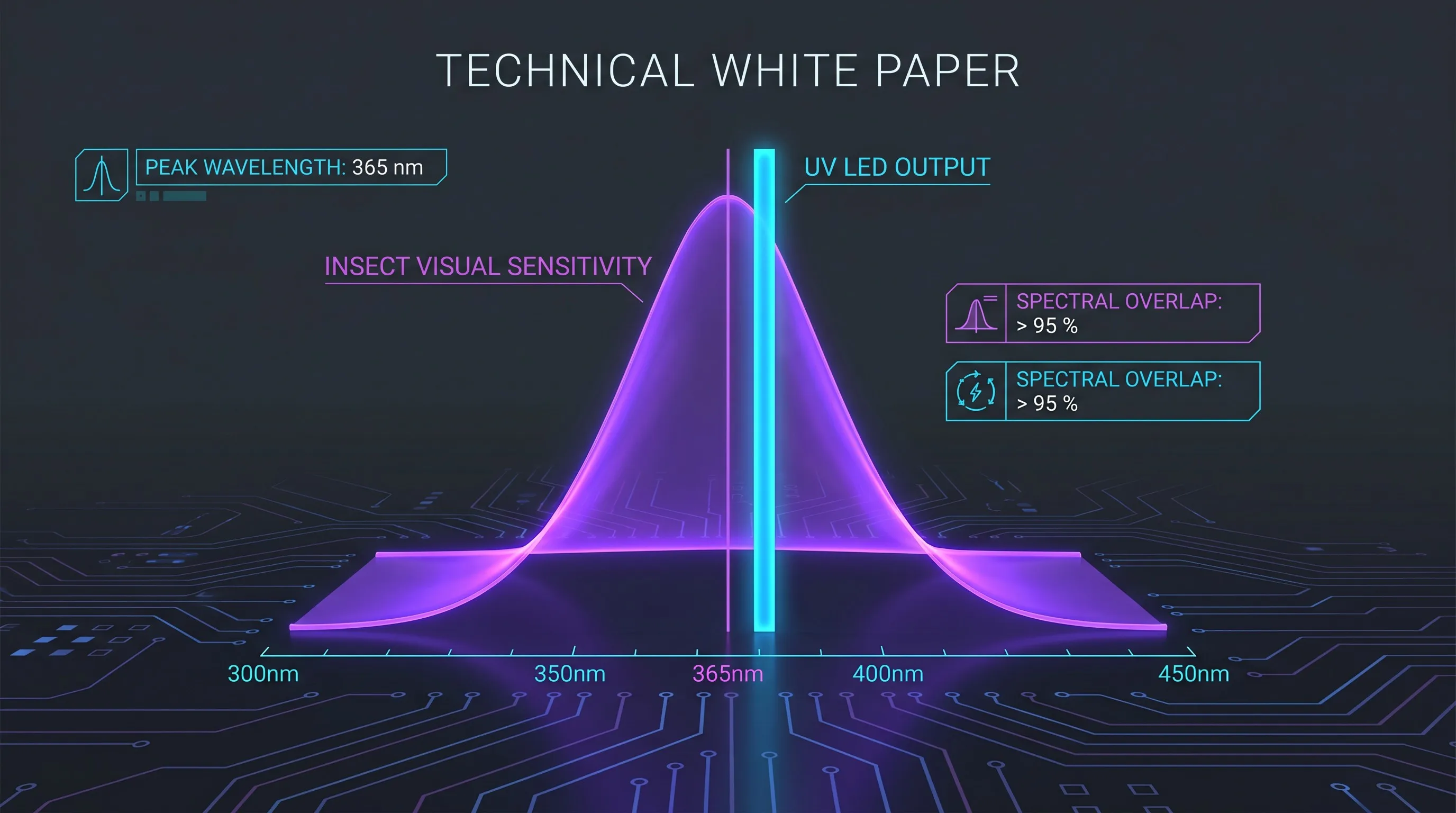 365nm Spectral Matching for Mosquitoes