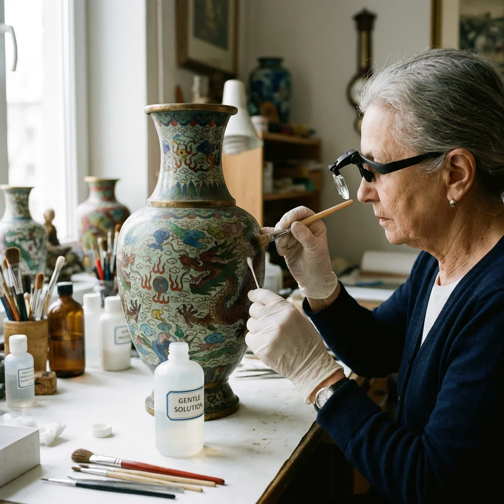 Symbolic Motifs in Cloisonne