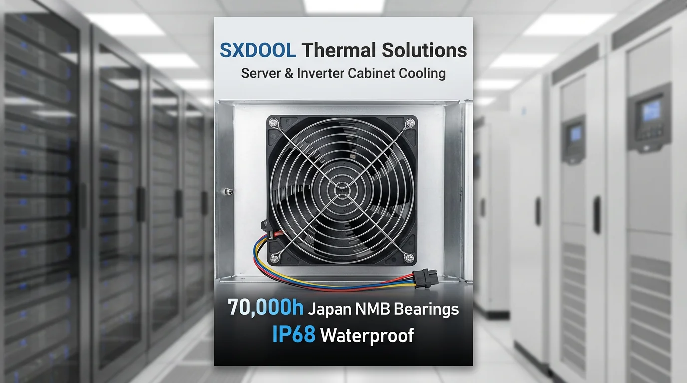 SXDOOL Thermal Solutions for Server Inverter Cabinets: A Comprehensive Guide — Industrial Cooling Fan