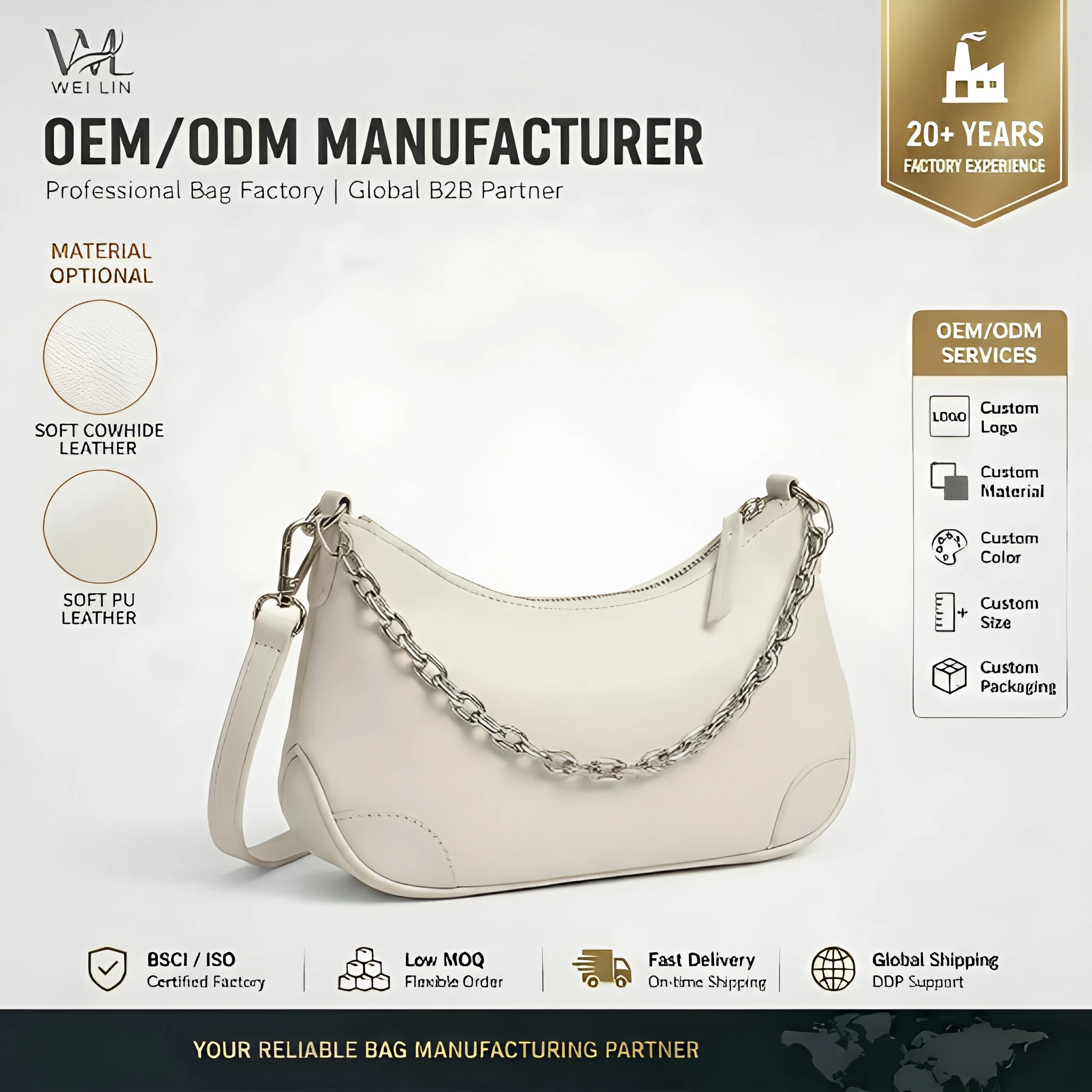 Casual Soft Leather Bucket Shoulder Crossbody Bag