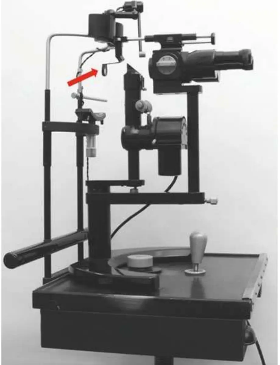 1970s slit lamp made in China