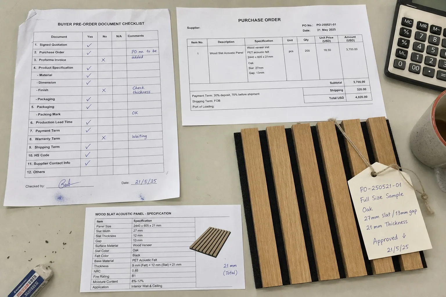 verification checklist for acoustic panel certifications before purchase