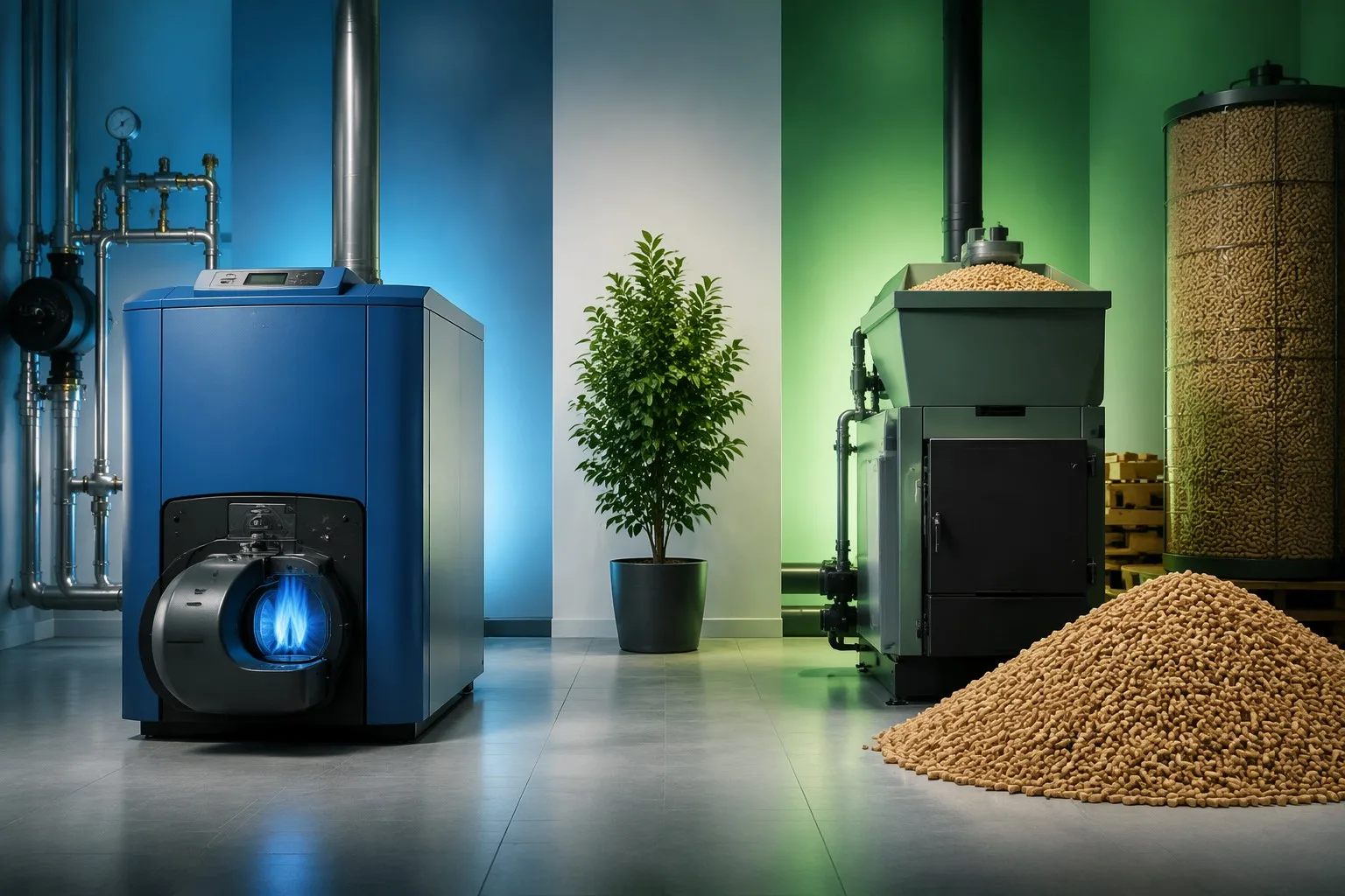 How to Choose Between Gas and Biomass Boilers