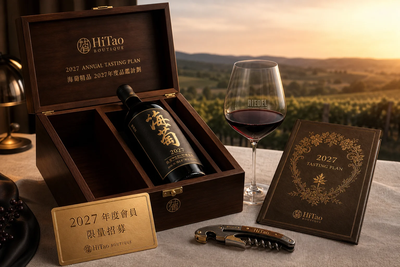 海萄精品 2027年度品鑑計劃