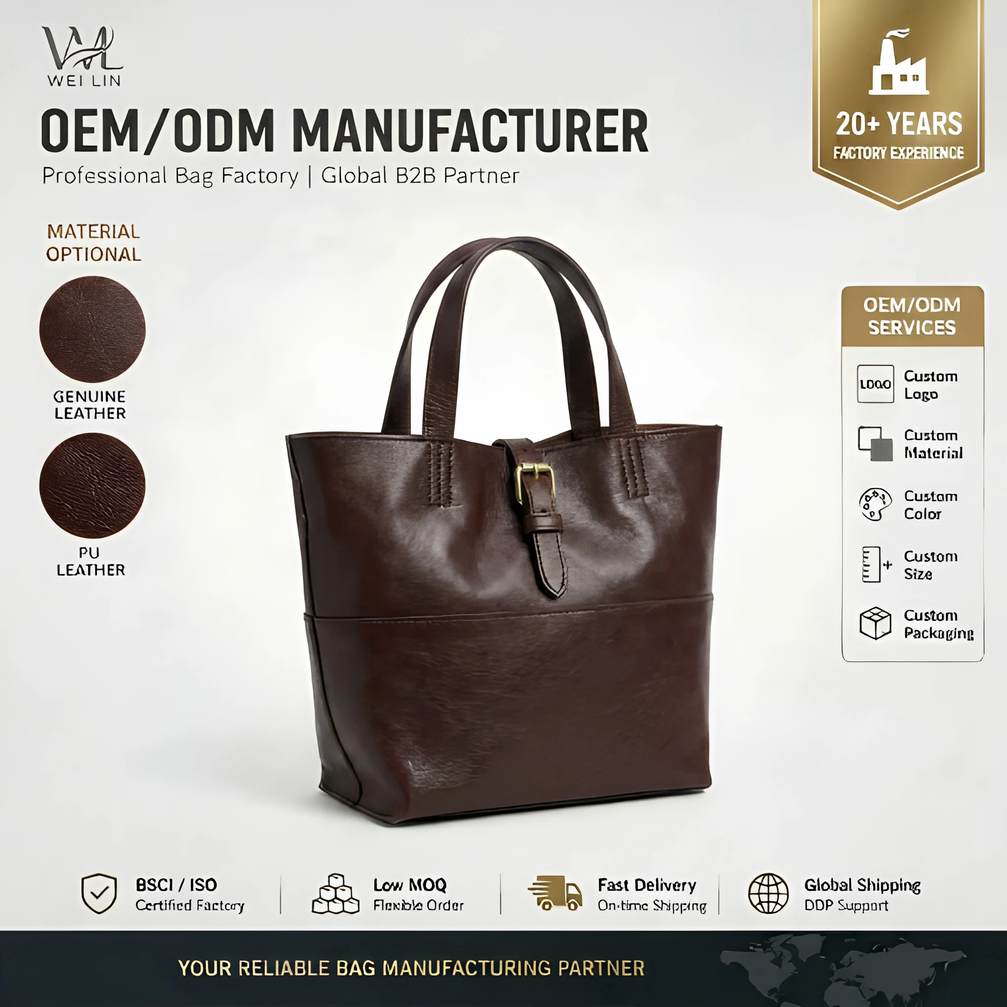 Minimalist Leather Sheepskin Lining Underarm Handbag