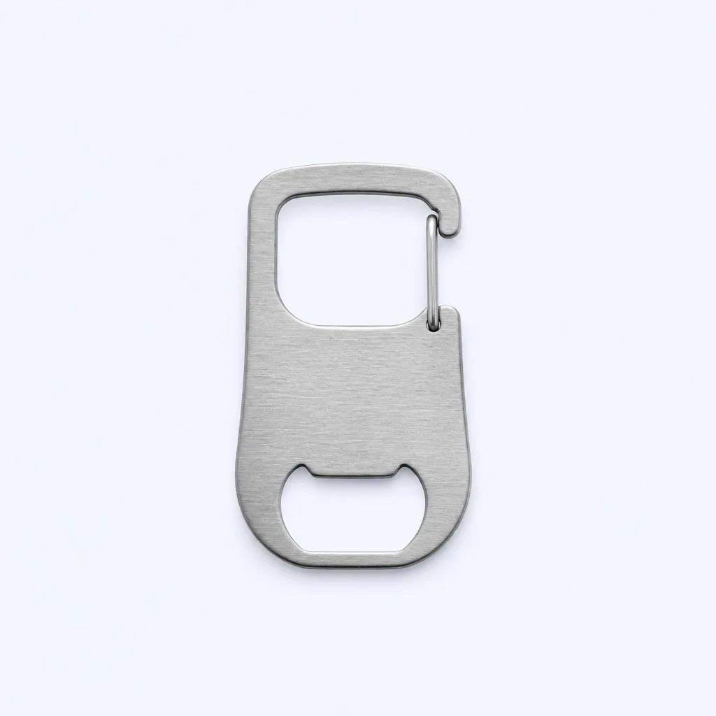 Brushed stainless steel opener elegant hero