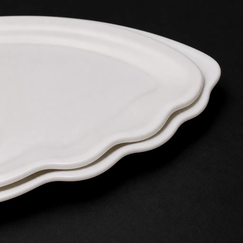 Scalloped edge detail
