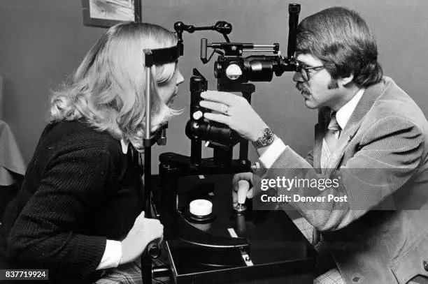 1950s ophthalmic factory workshop