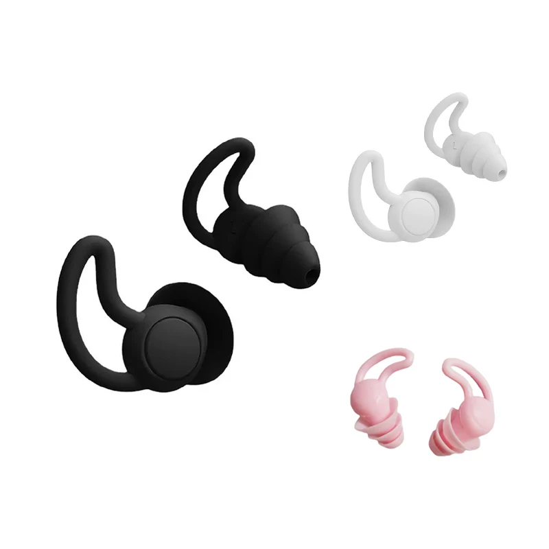 

Wholesale Custom Comfortable Safety Ear plugs Noise Reduction Waterproof Tapones Oidos Swimming Soft Silicone Earplugs