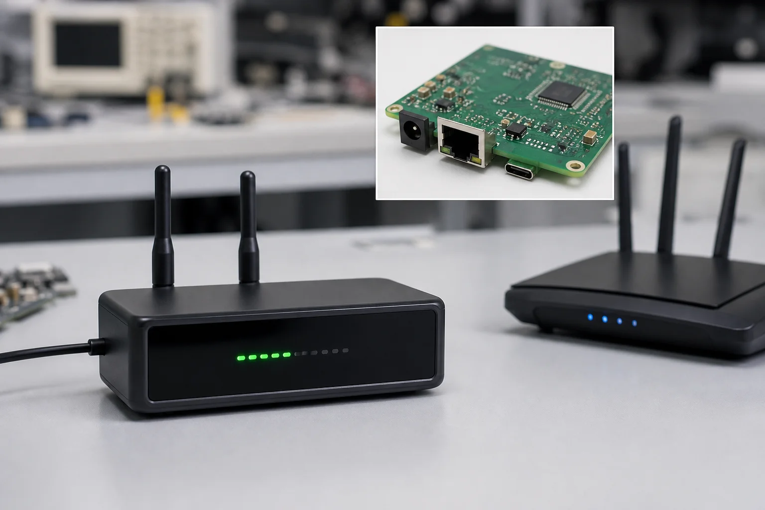 Over-the-air firmware update in progress on a smart device