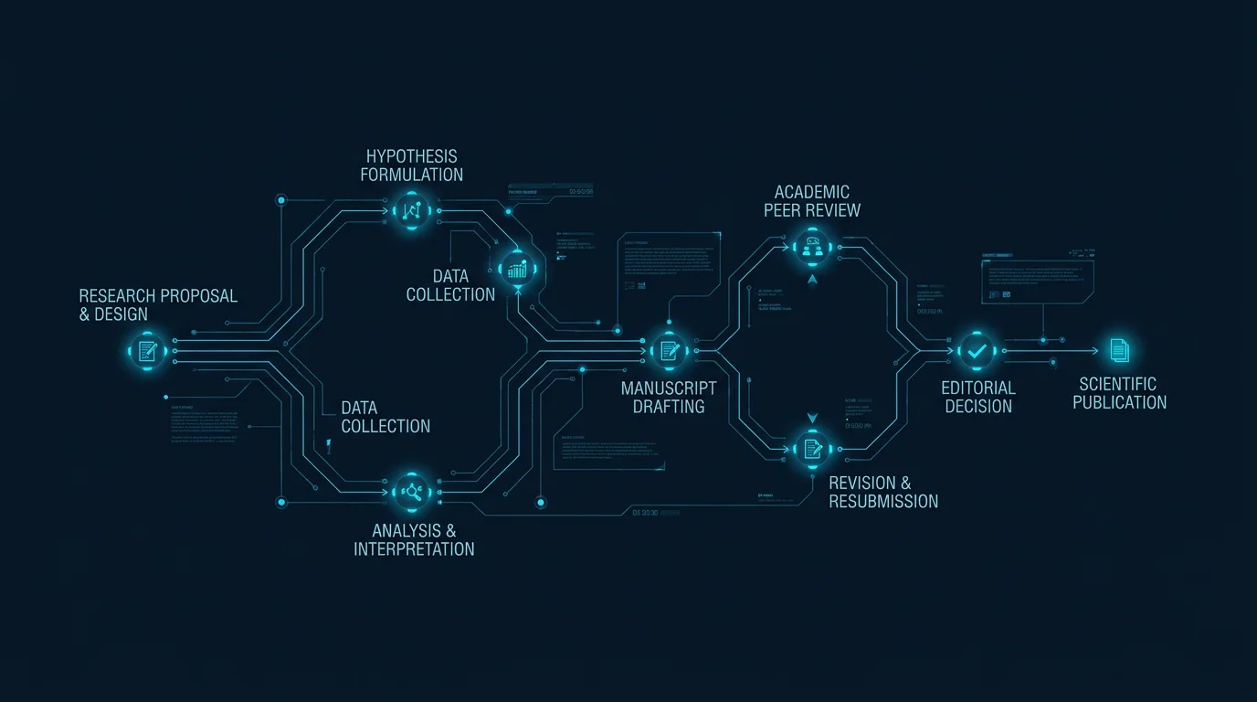 Visual representation of the Registered Reports publication process