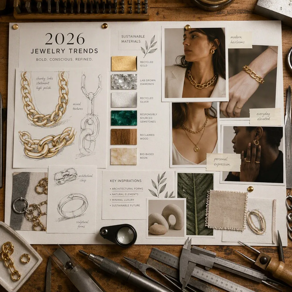 Jewelry Trend Mood Board