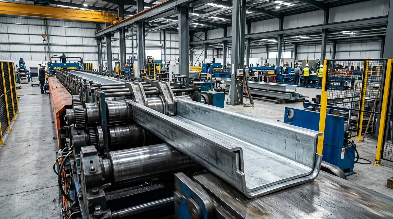 Heavy-Duty Grain Silo Stiffener Production Line