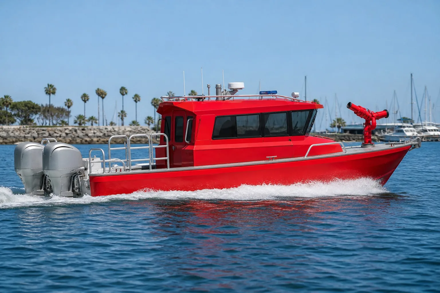 Dookyu Crown 11.5m Aluminum Fire Fighting Vessel