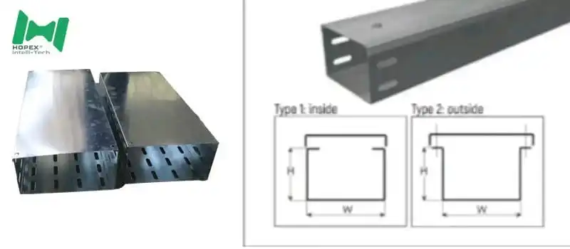 Cable trays produced on the cable tray roll former