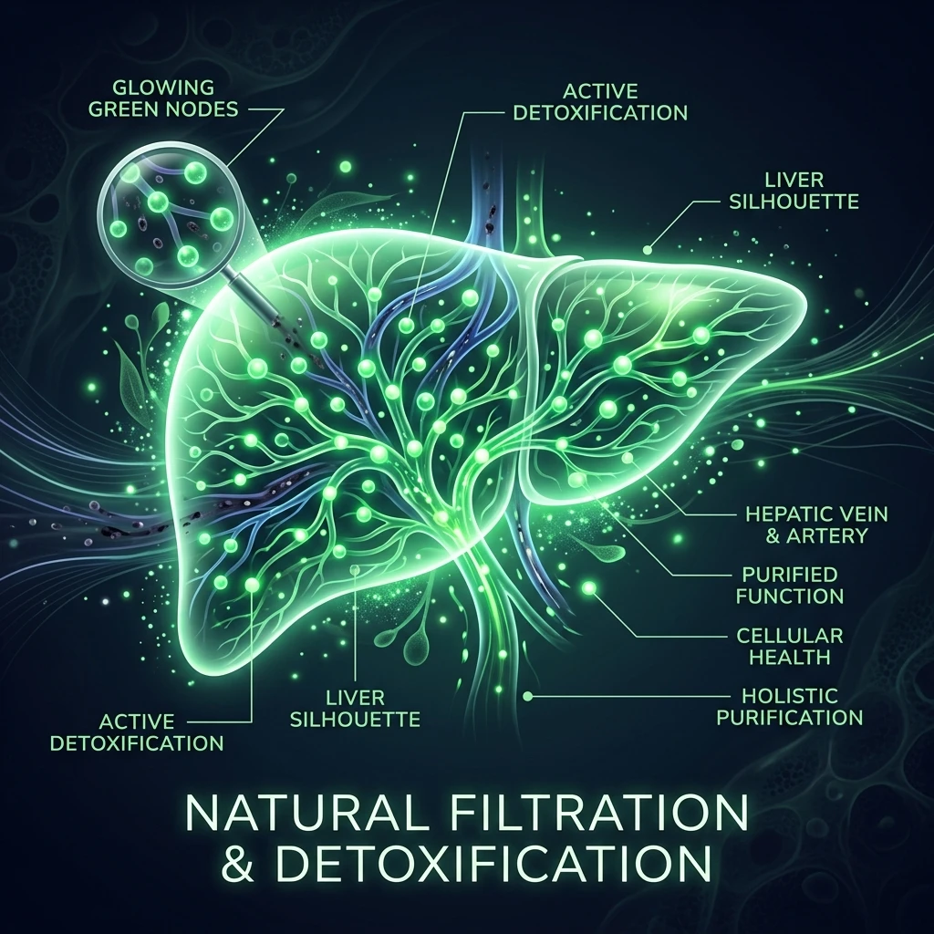 Liver filtration theory