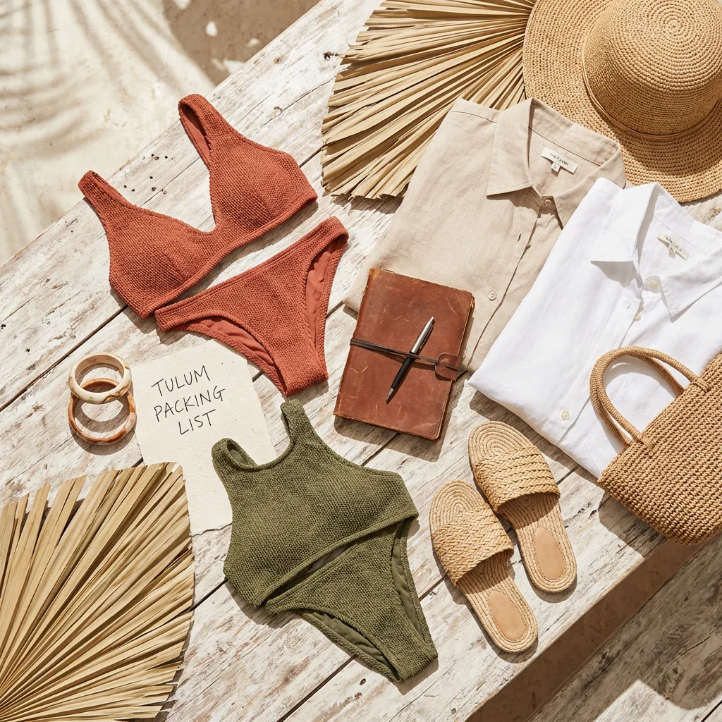 Tulum Jungle Minimalism - Packing List