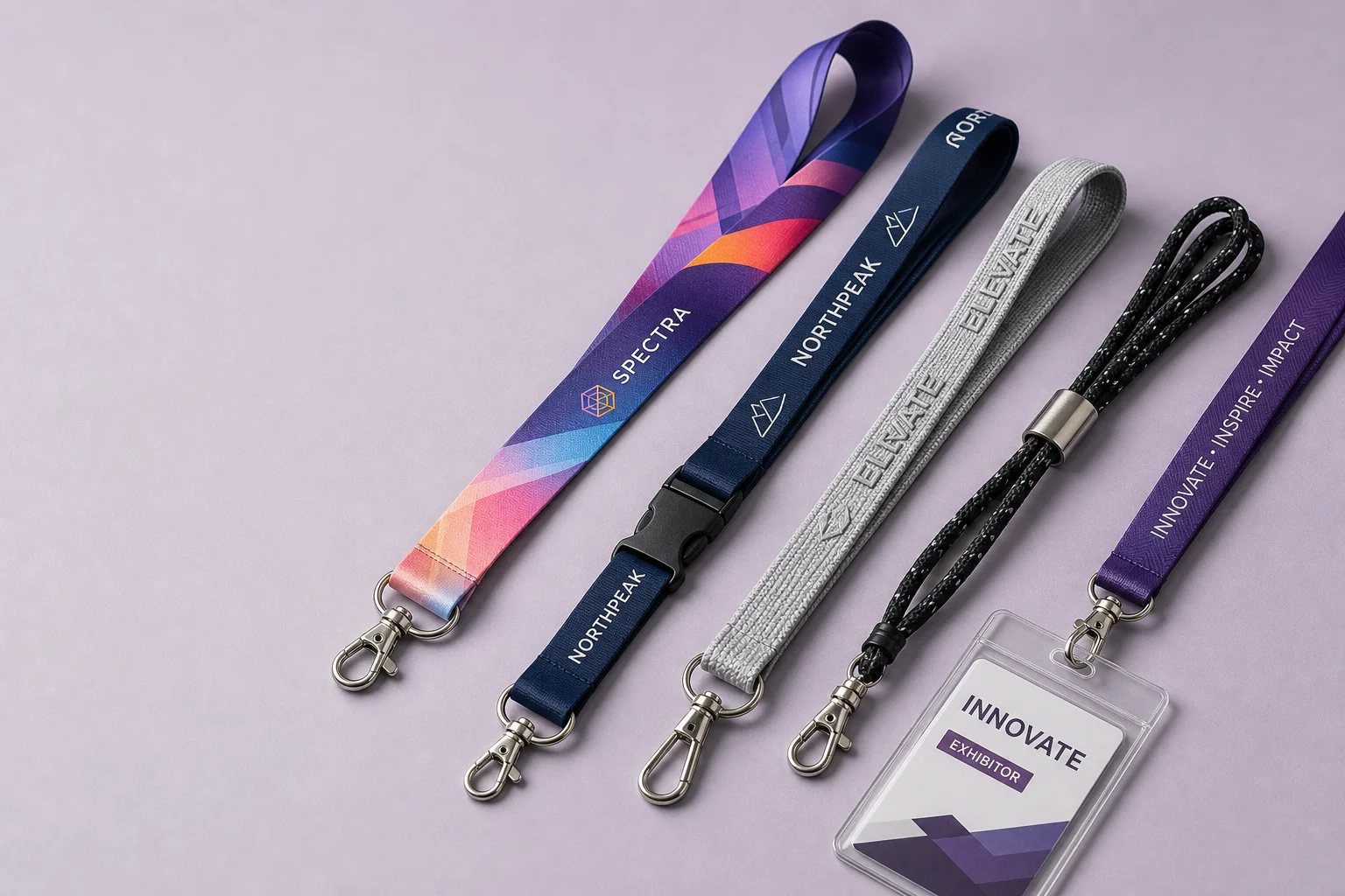 Custom Lanyards & ID Badge Holders - Standard Gifts Direct Factory