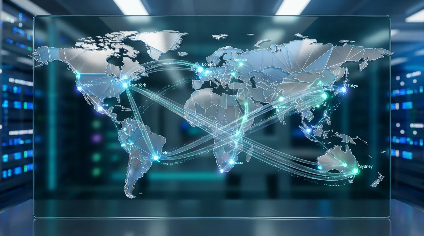 Global Research Network Visualization