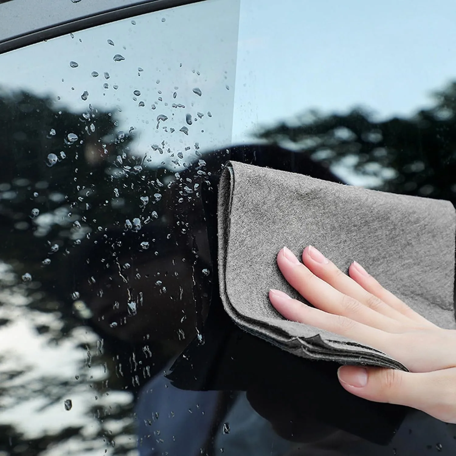 Glass Wiping View