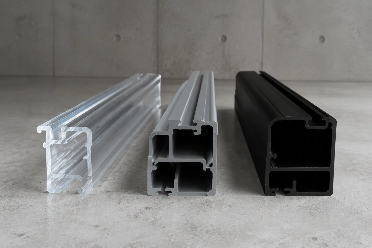 Industrial Extrusion Profiles Comparison
