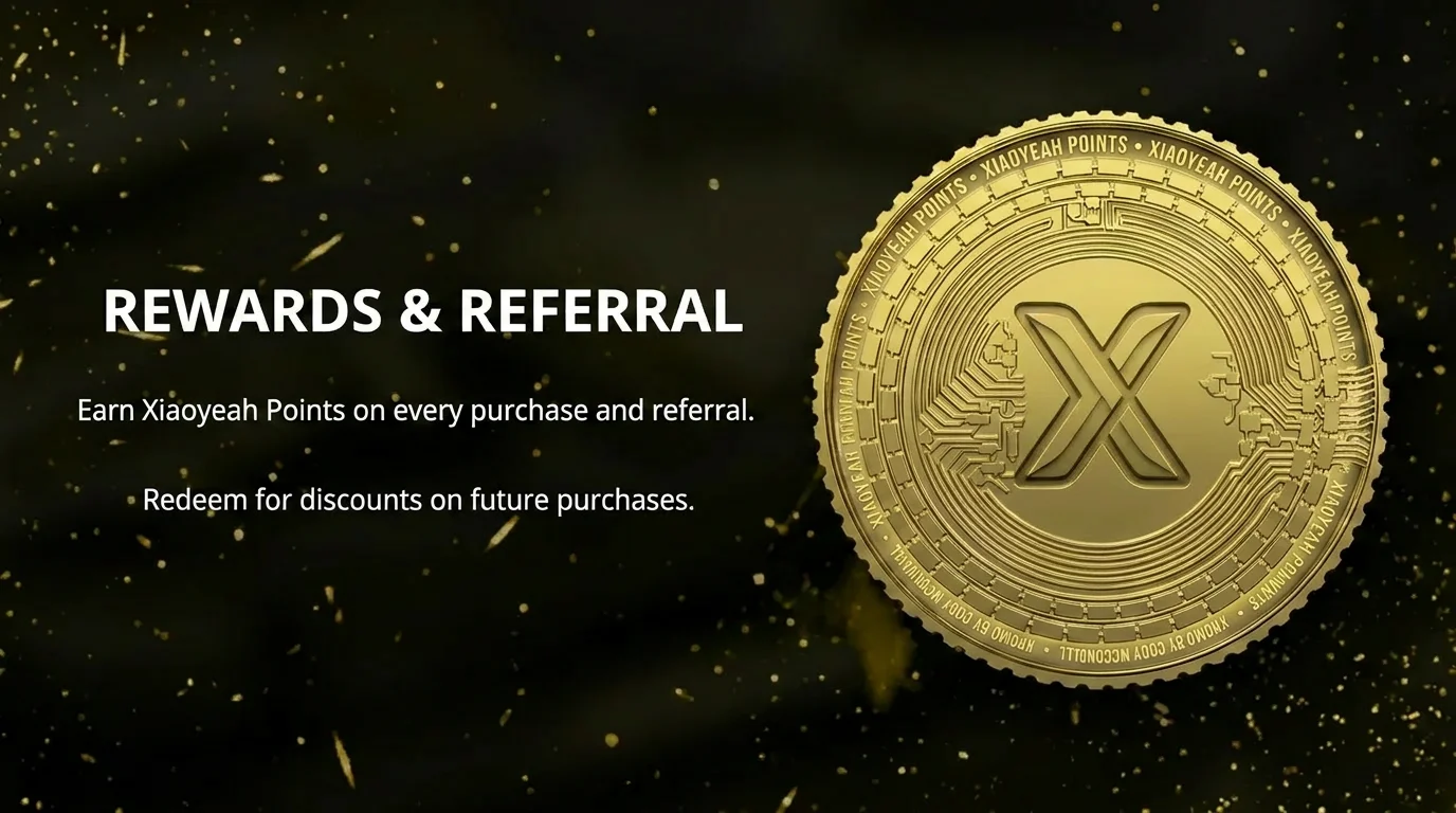 Rewards & Referral Xiaoyeah Points banner