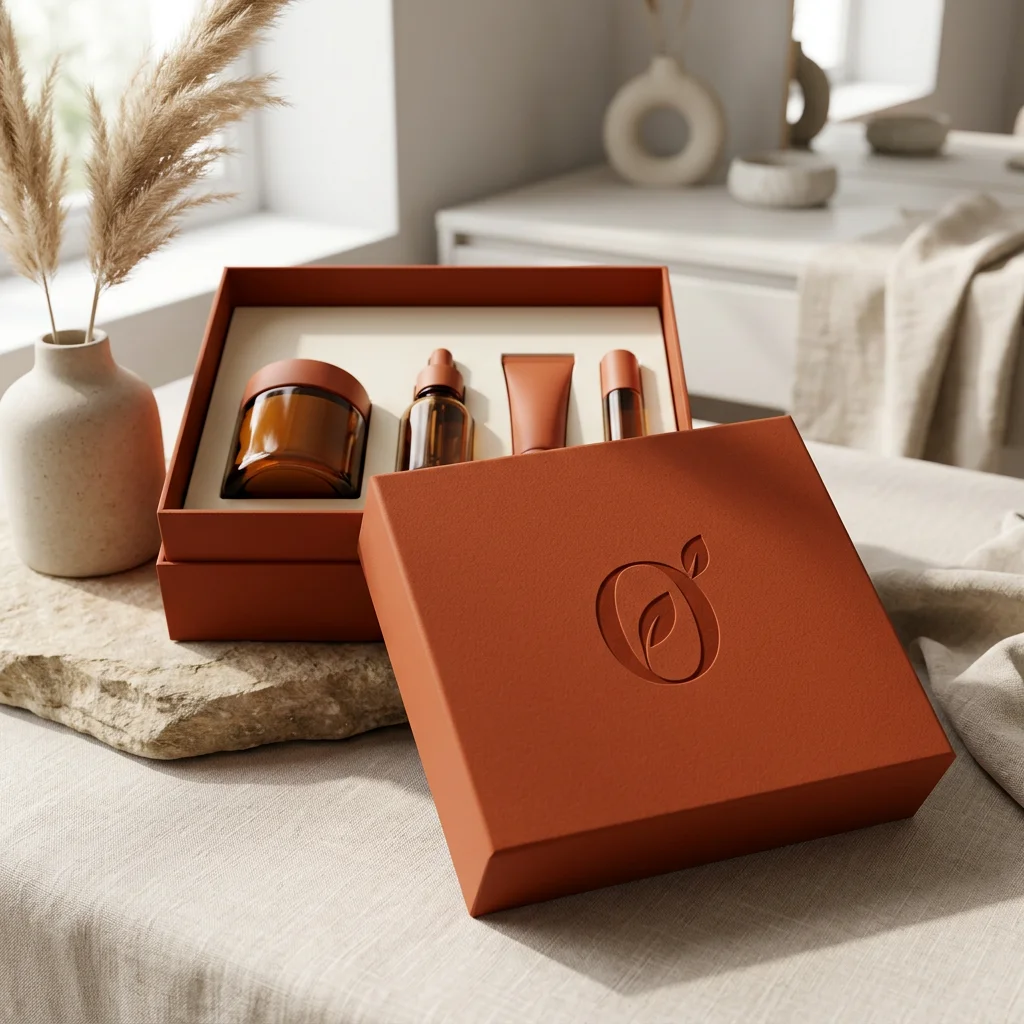 Terracotta Debossed Box