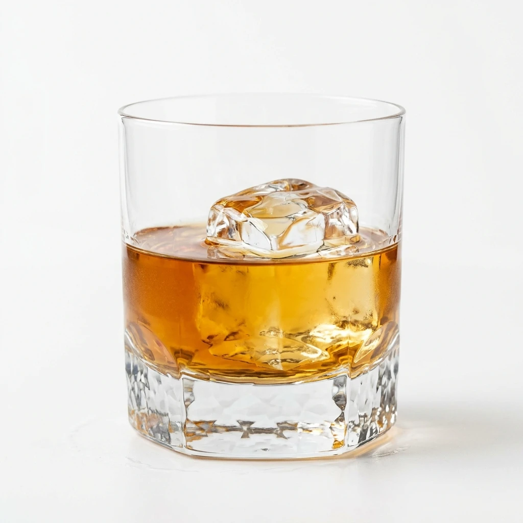 Premium Textured Whiskey Glass