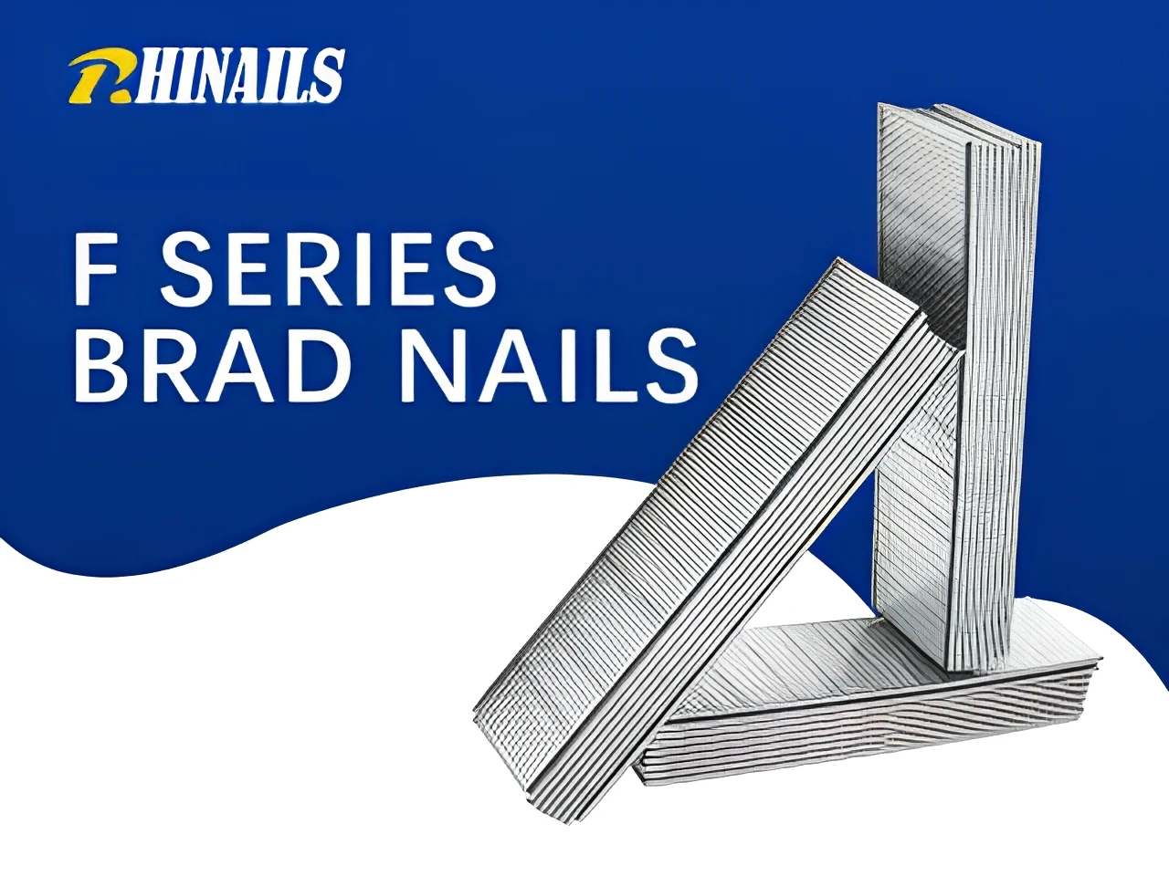 Rhinails F-series 18-gauge precision collated brad nails