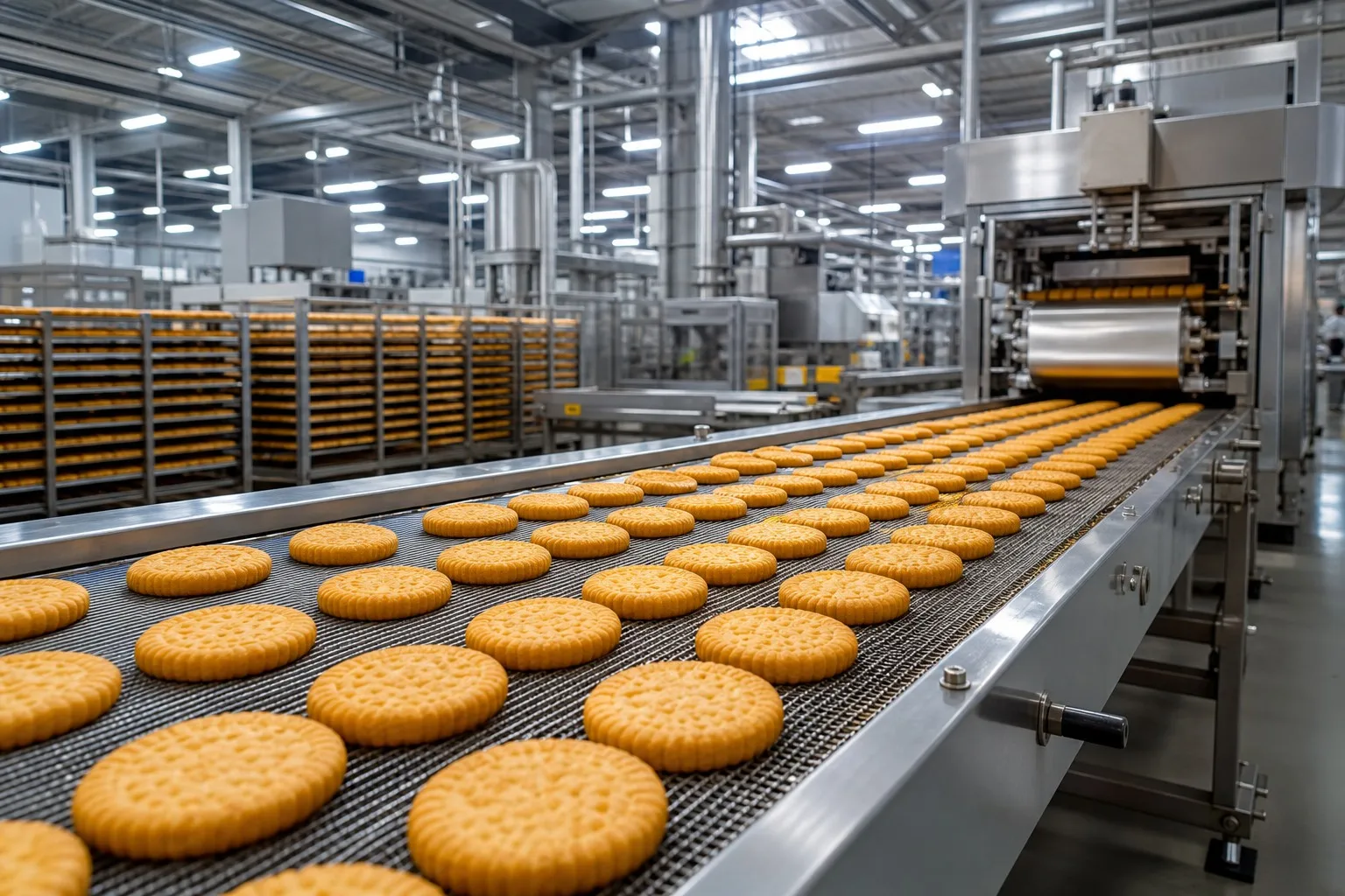 Cookie and cracker production line