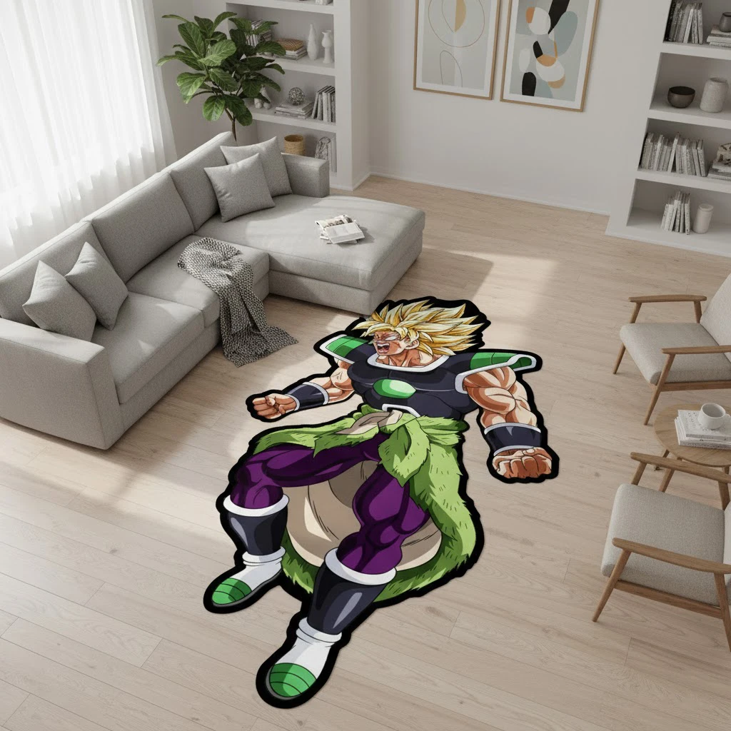 Special Design Anime Stock Rug Die Cut Character Door Carpets Customize Your Own Photos on Mat Anti-slip Home Carpets