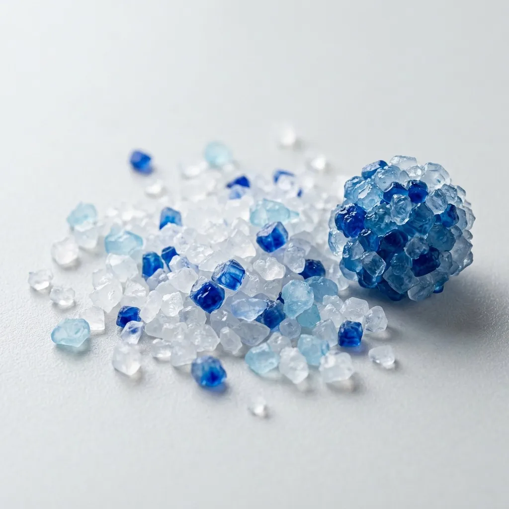 Silica gel cat litter