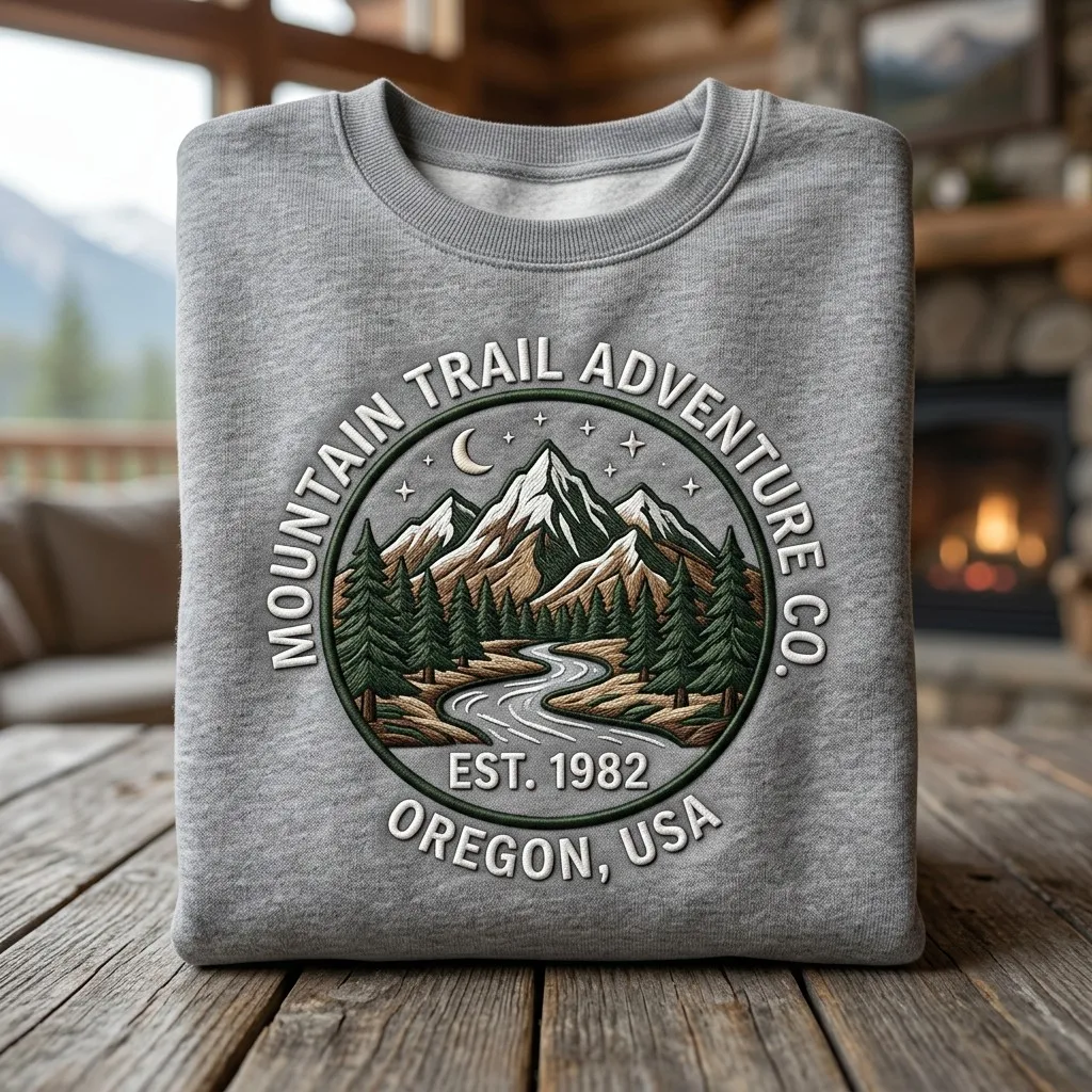 Embroidery Apparel Effect