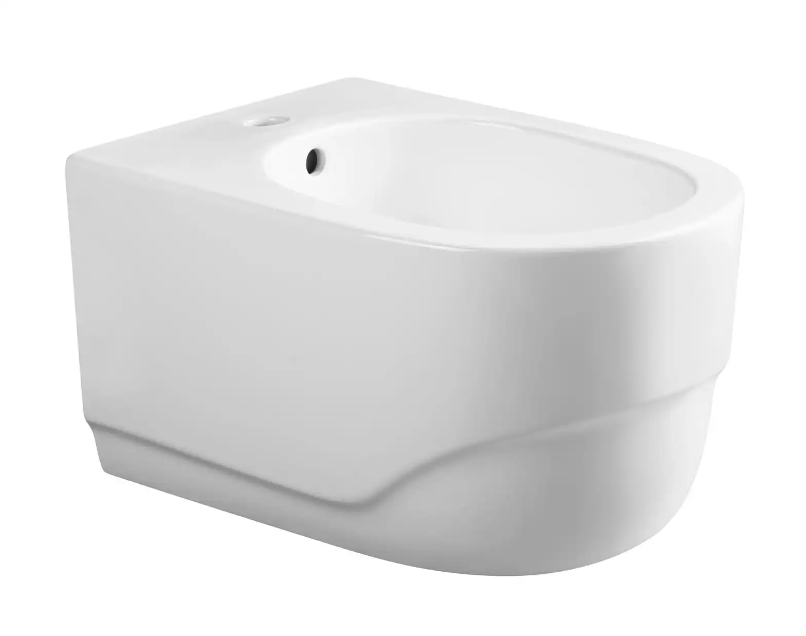 Wave Apron Ceramic Bidet Model YJ-1404 Perspective View wave-apron-ceramic-bidet-yj-1404-perspective