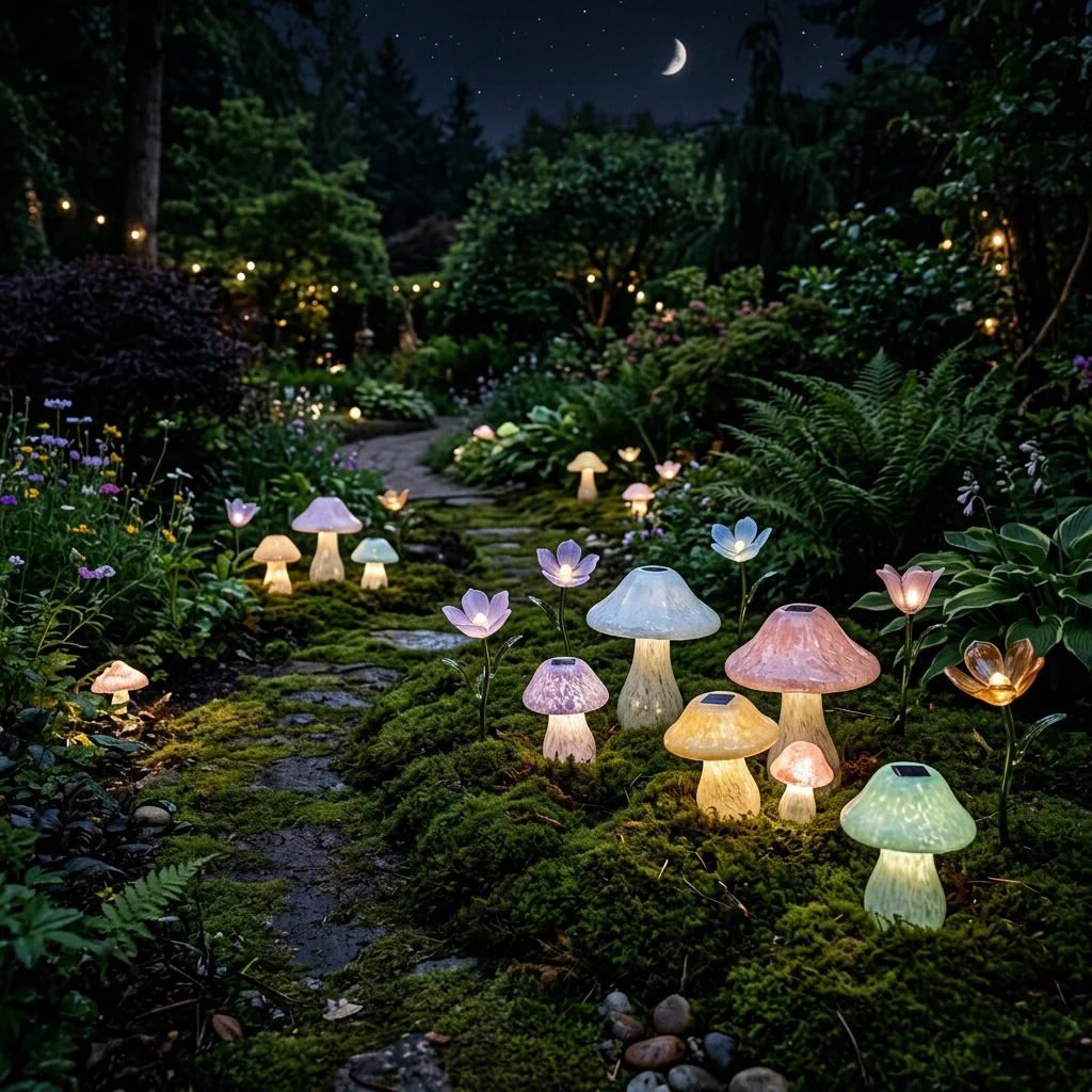 Whimsical Solar Art Installation