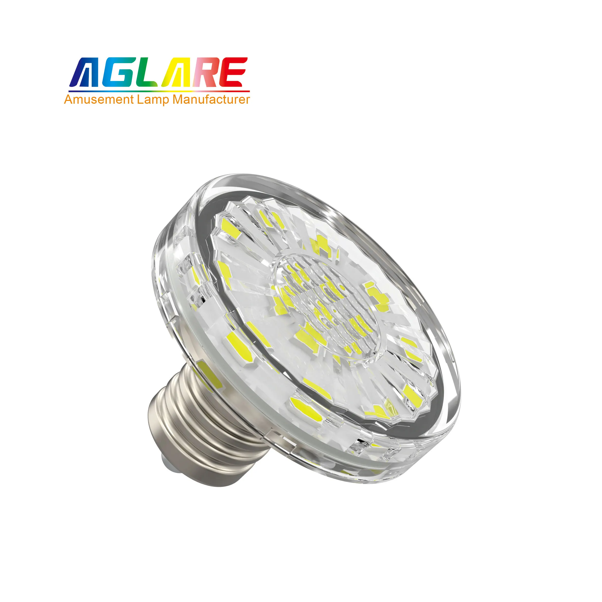 

Aglare Factory Price 38mm 21PCS SMD2835 Amusement Park Rides Light E14 Amusement Light Funfair Lights