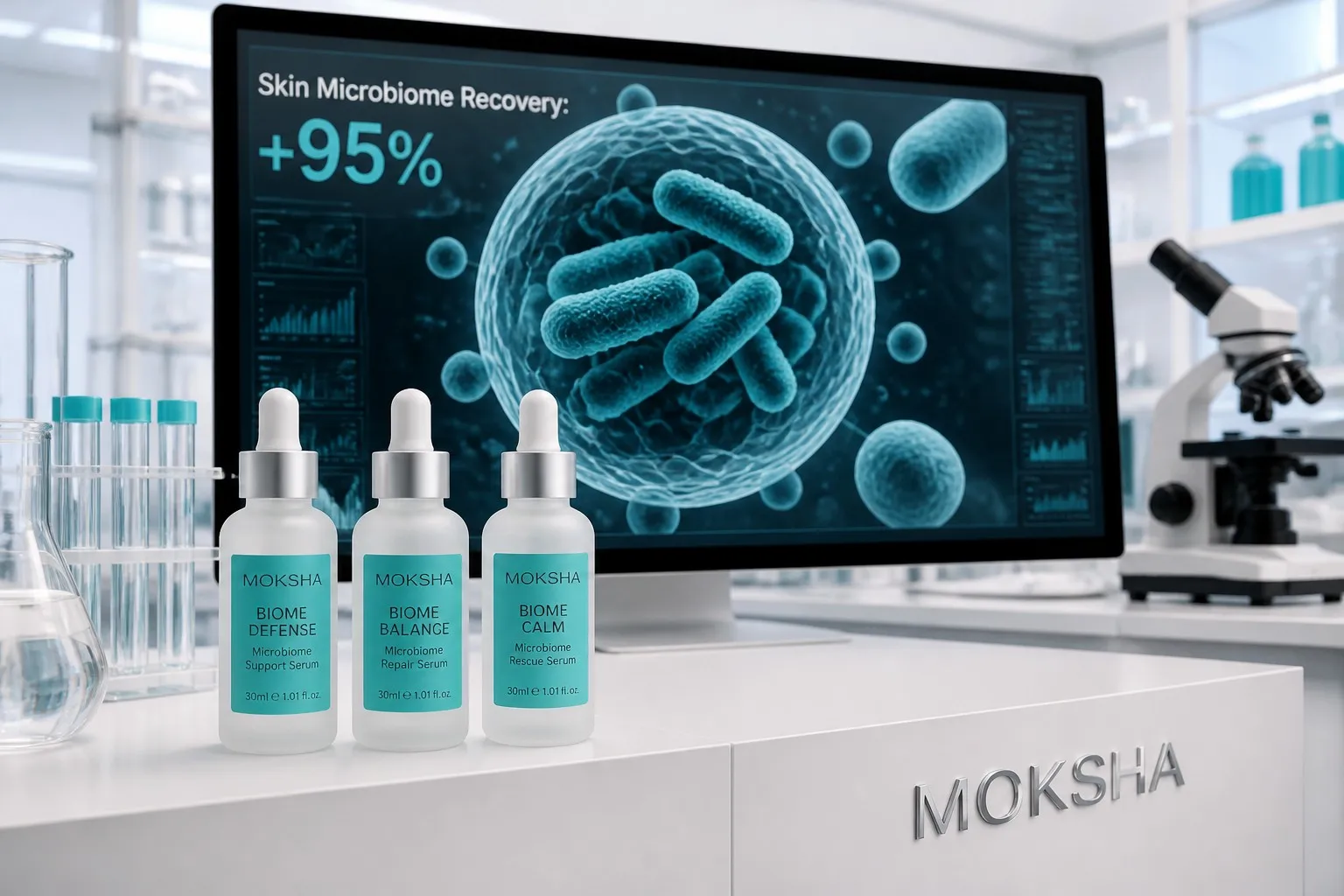 Microbiome Skincare Manufacturing: Probiotic stability and barrier health R&D